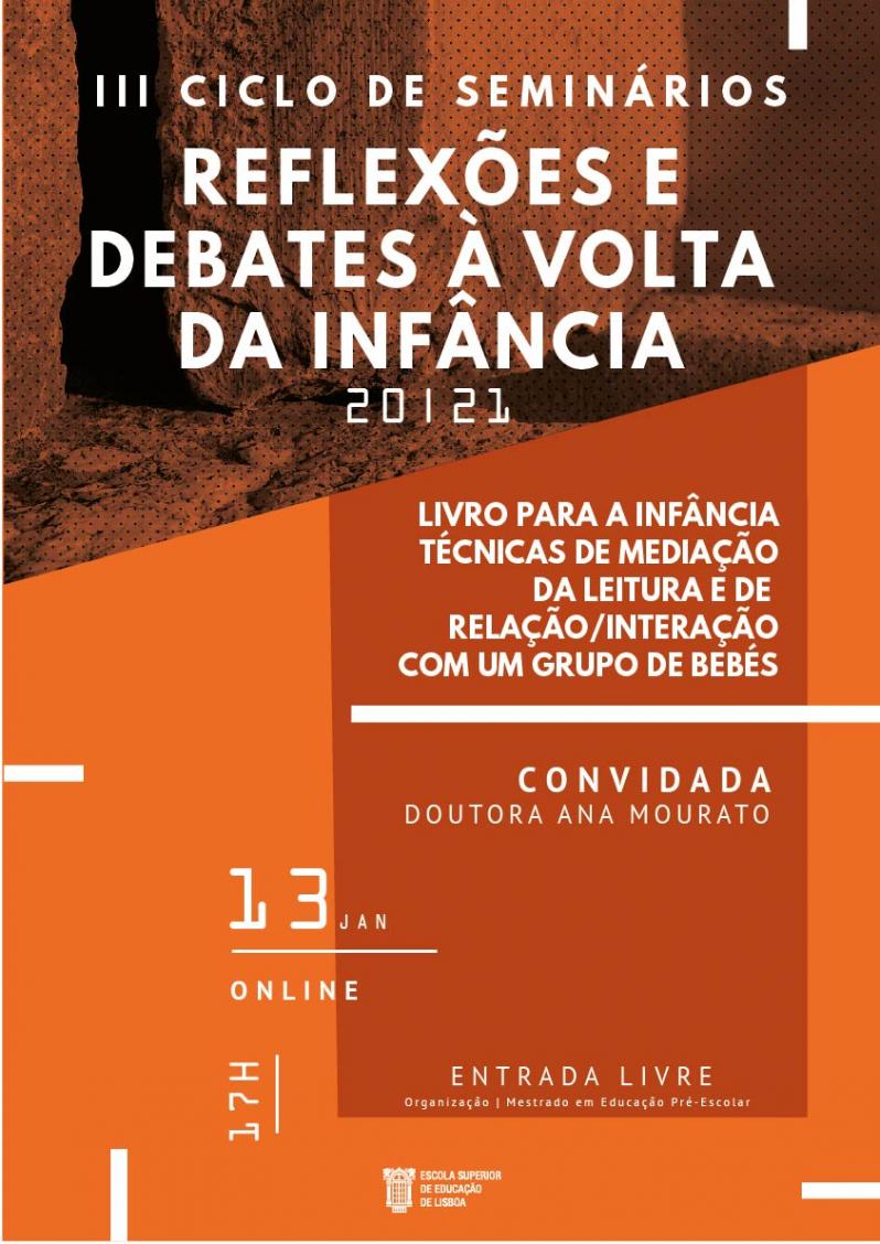 cartaz ciclo de seminarios