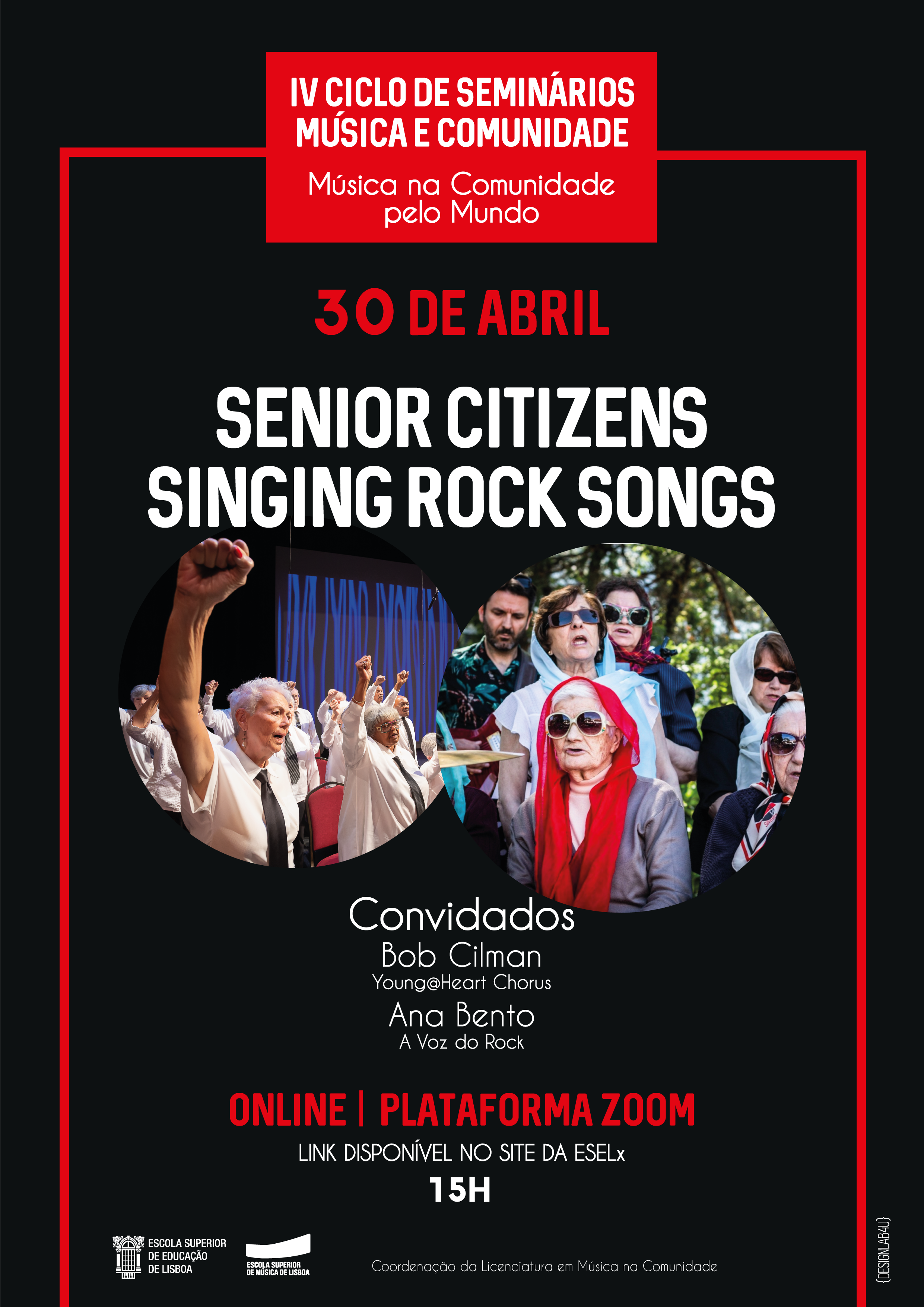 cartaz seminario Musica na Comunidade