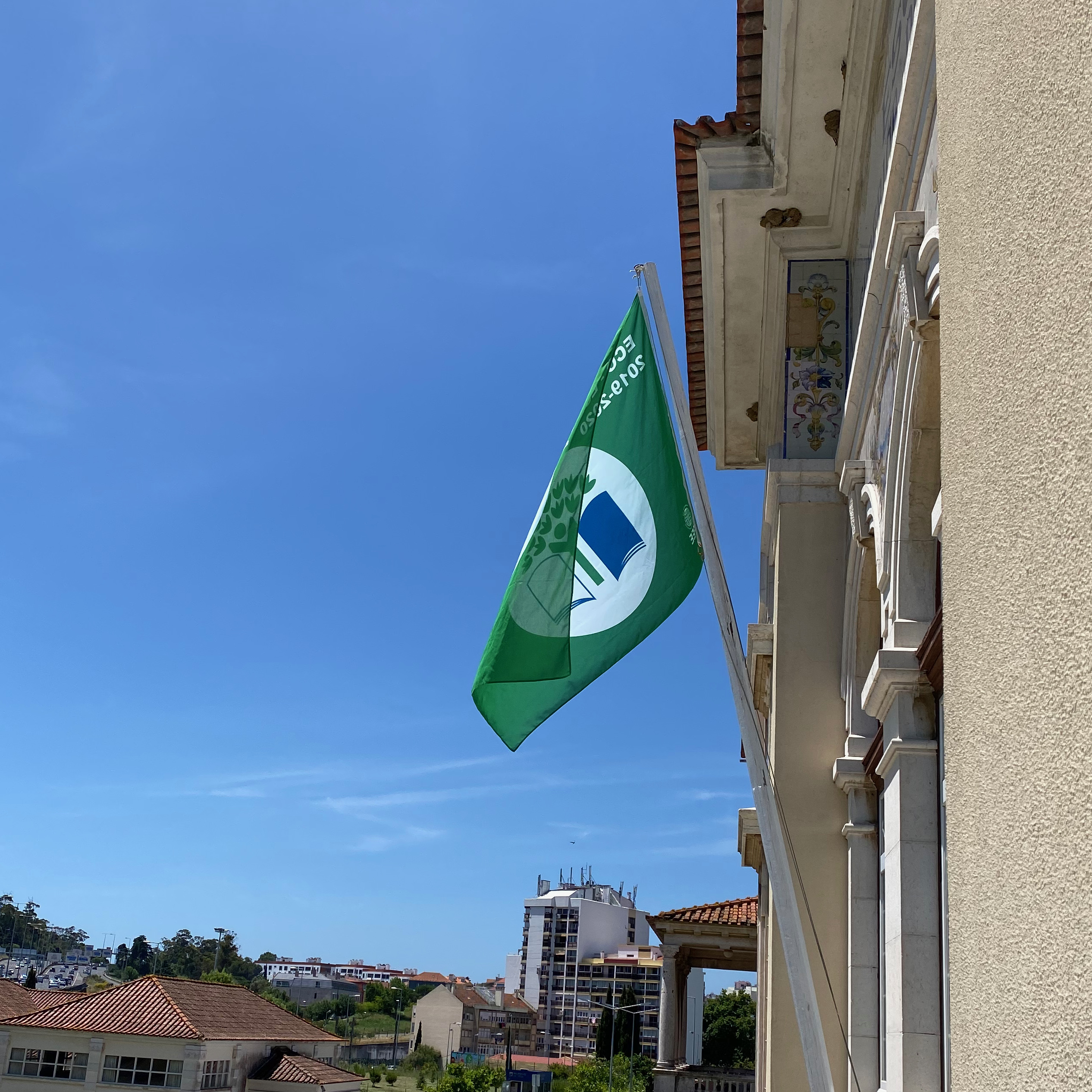 hastear da bandeira eco-escolas