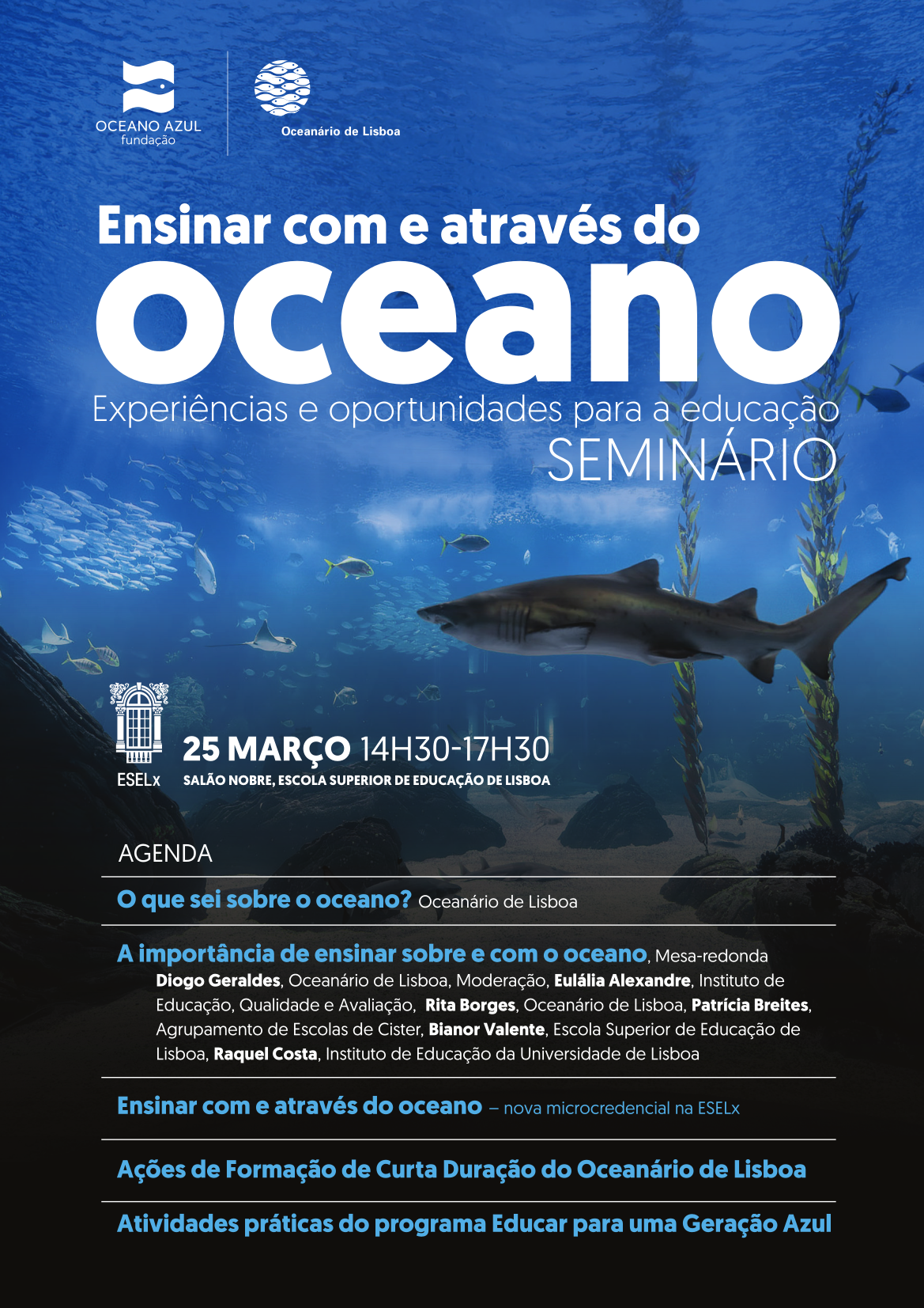 Ensinar com e através do oceano