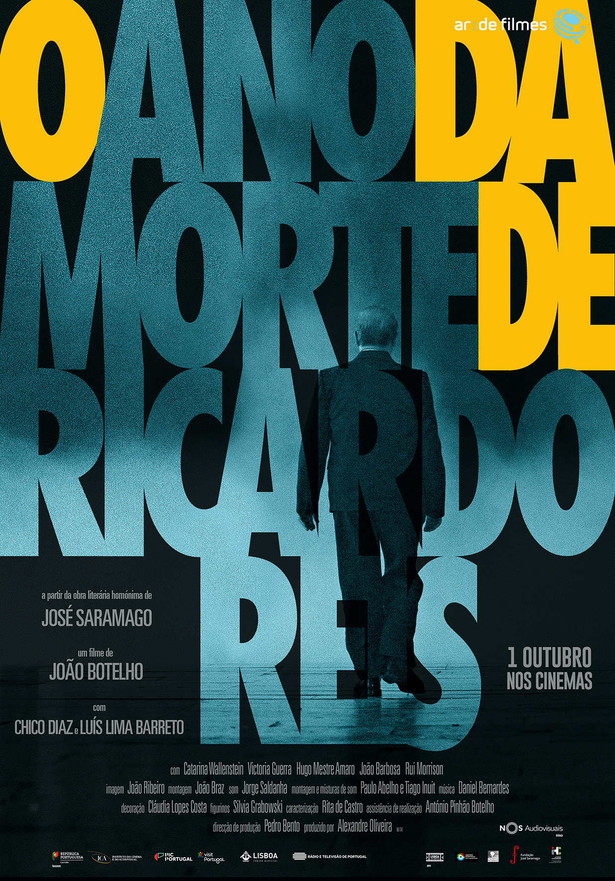 cartaz filme O Ano da Morte de Ricardo Reis