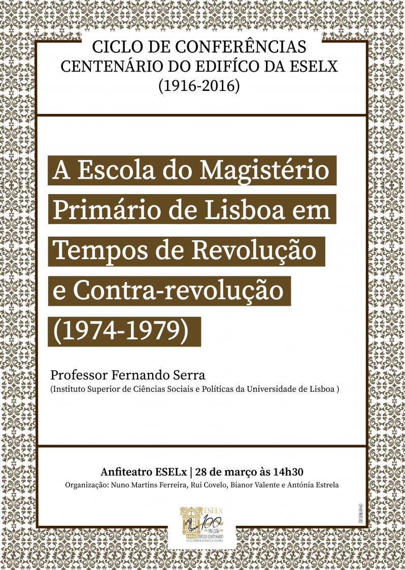 Cartaz ciclo de conferências 