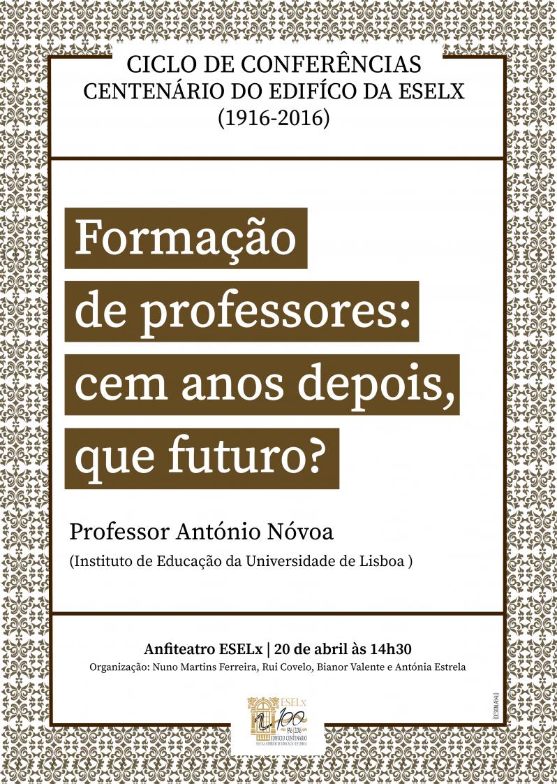 cartaz ciclo de conferências 