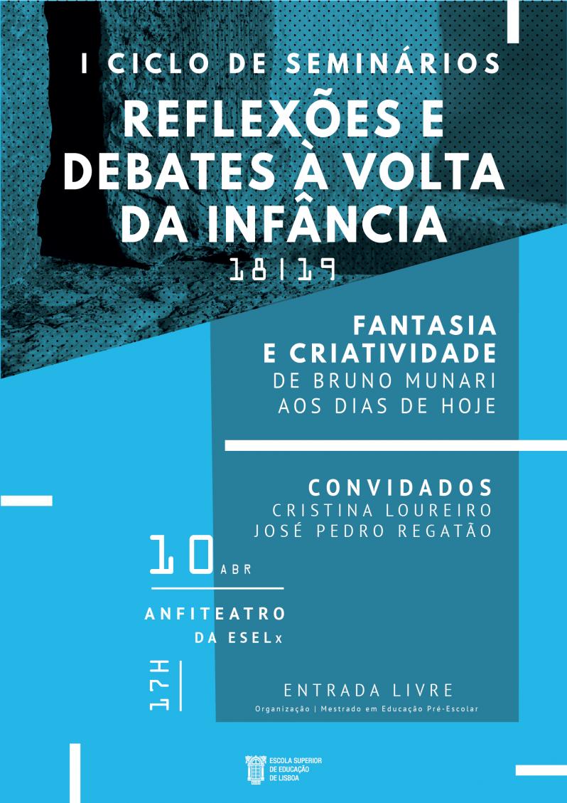 cartaz ciclo de seminários