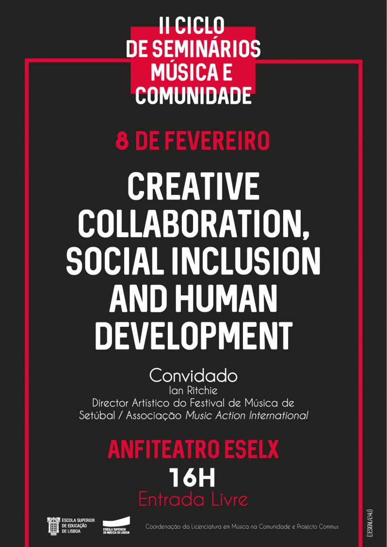 Cartaz ciclo de seminários