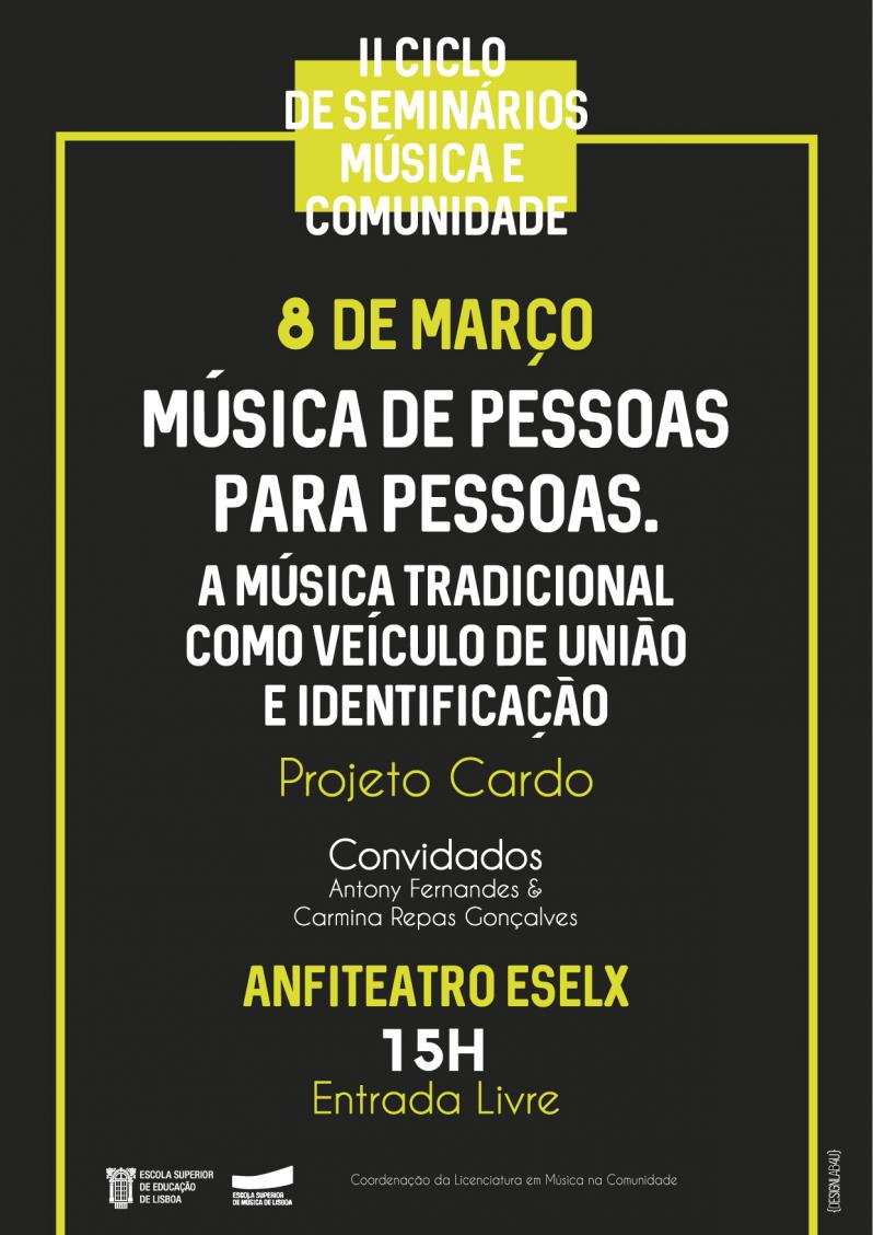 cartaz ciclo de seminários